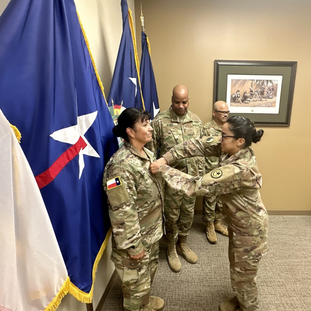 State Guard Ranks Family Serve Texas Heart and Soul: Army National Guard Daughter Pinning ...