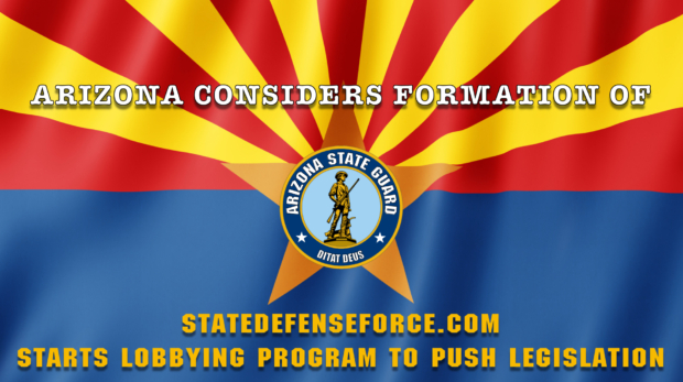 Formation of Arizona Staet Guard 2