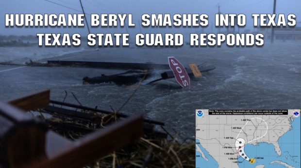 Hurricane Beryl Texas State Guard