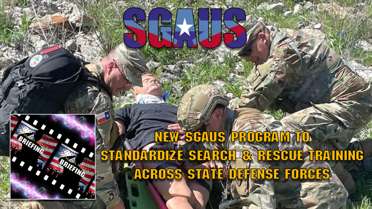 Commanders Briefing Clip SAR