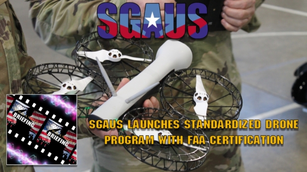 Commanders Briefing SGAUS Drone Clip