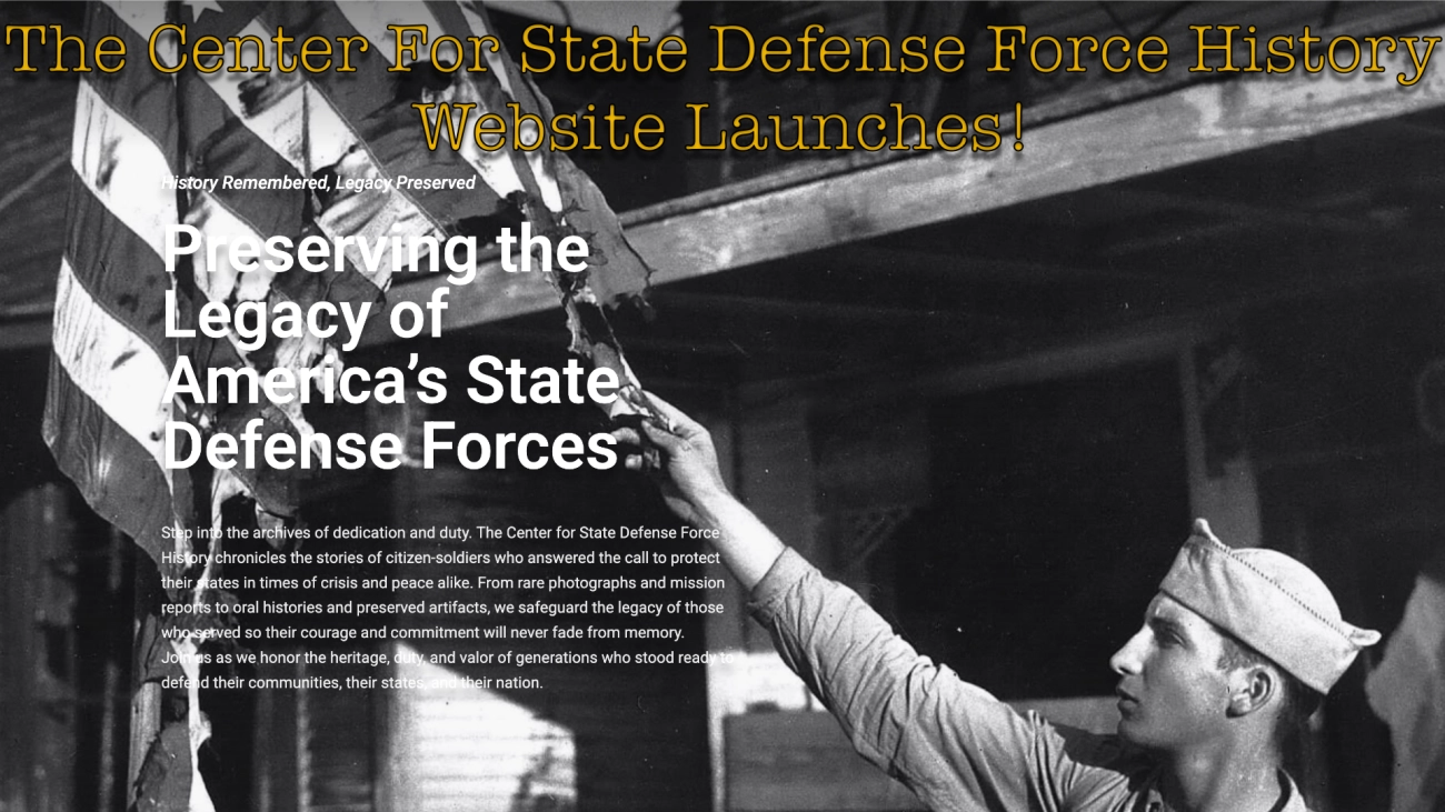 Center For State Defense Force History Launch