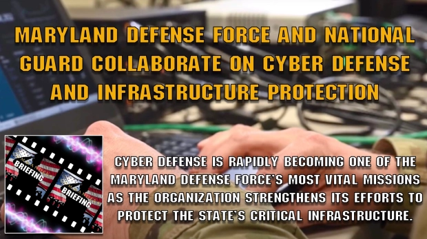 Commanders Briefing Maryland Defense Force Cyber Mission