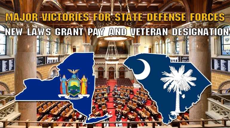 New York and South Carolina Pay and Veteran Status