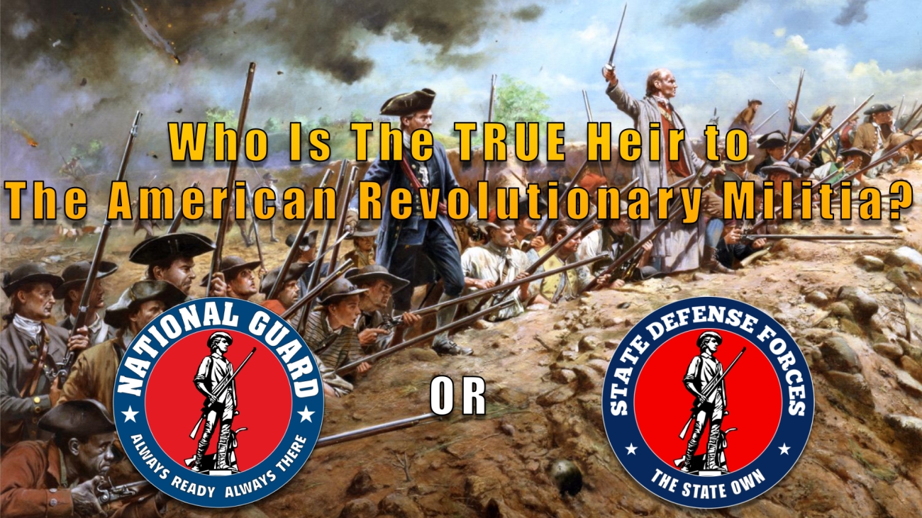 True Heir To American Militia American Revolution