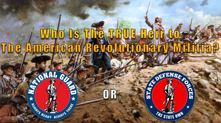 True Heir To American Militia American Revolution
