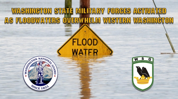 Washington State Guard Flooding 2025