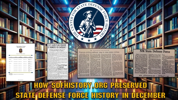 SDF History News Update December 2026