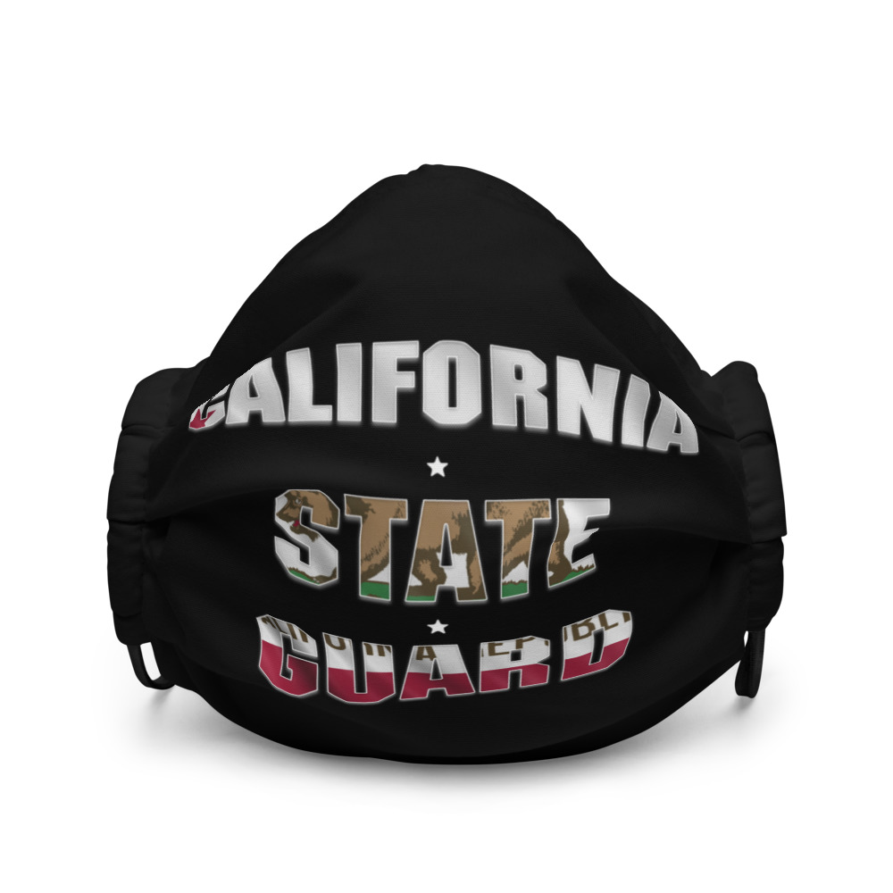 California State Guard Face Mask State Defense Force Online Store
